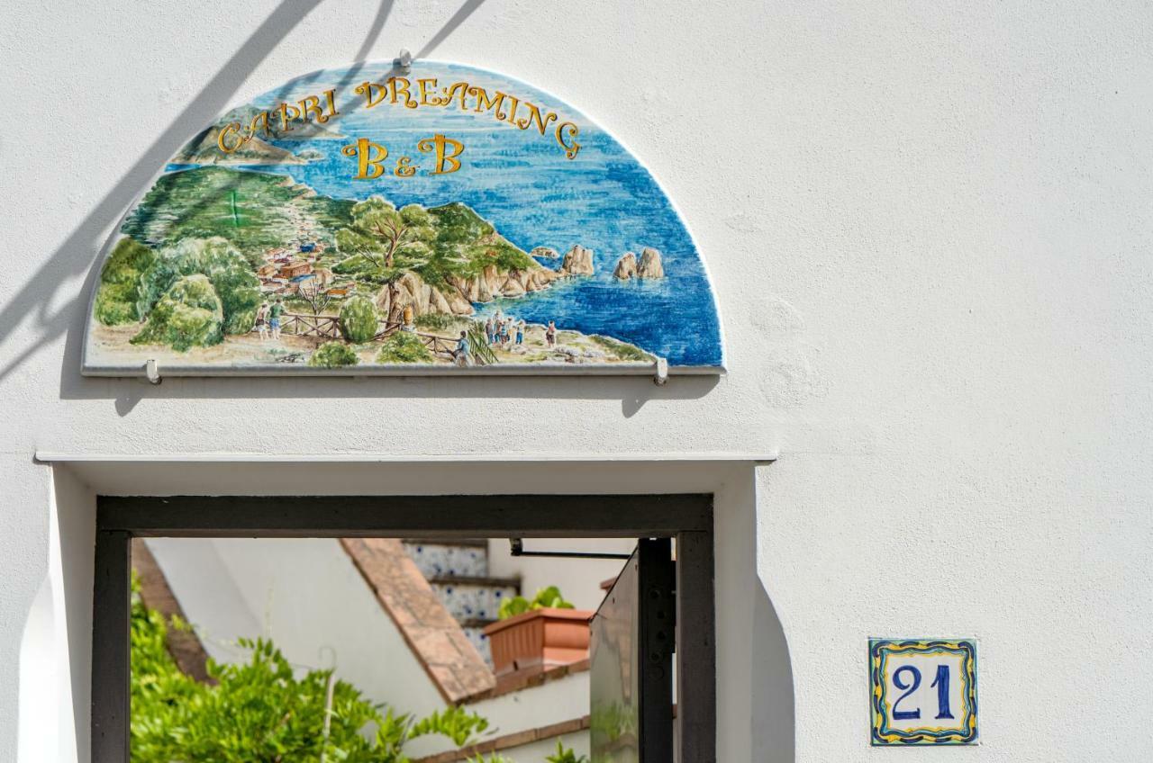 Capri Dreaming Bed & Breakfast อนากาปรี ภายนอก รูปภาพ